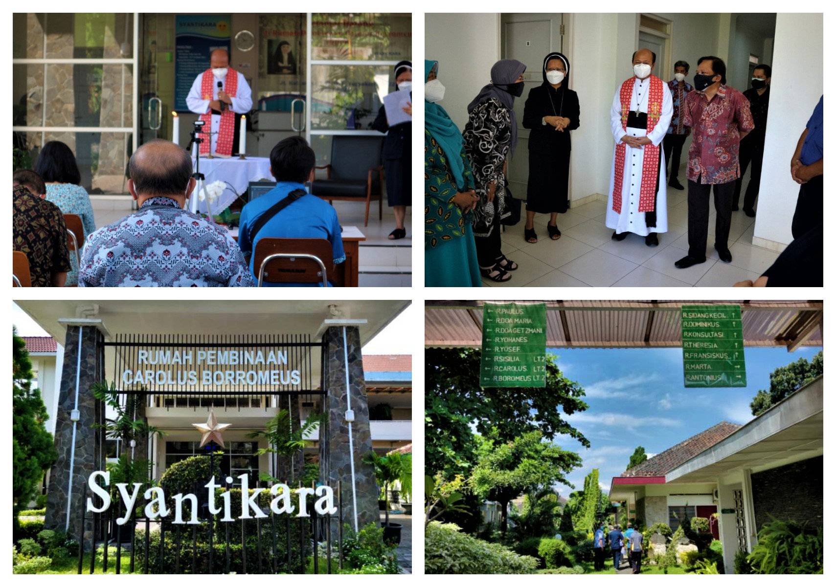 Catholic facilities for self-quarantine against COVID-19