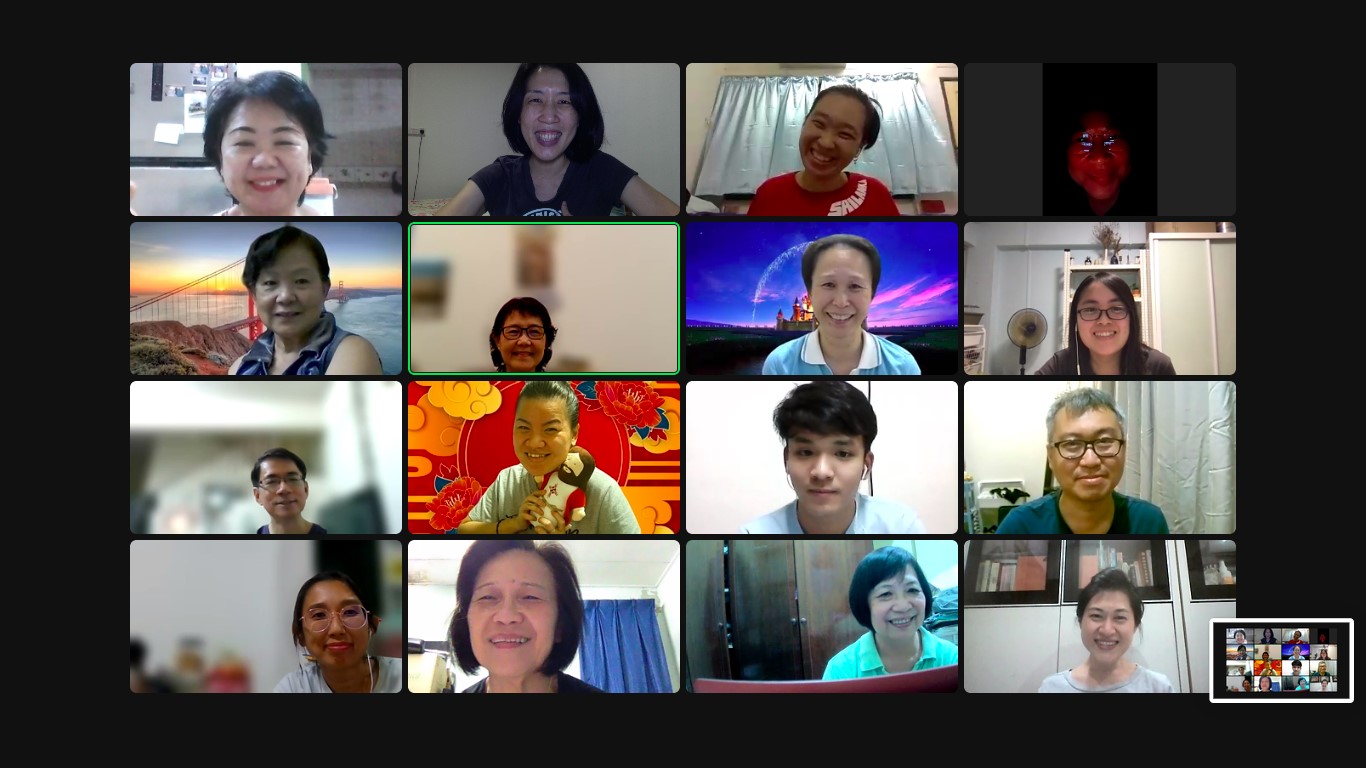 華文主日學老师线上創意教学培训「我们找到了默西亚！」成功舉行