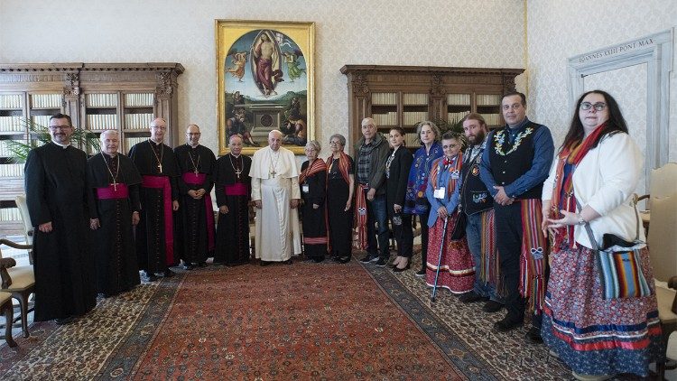 Canada’s Indigenous Delegations ‘pope Francis Listened To Our Pain’ Catholic Sabah