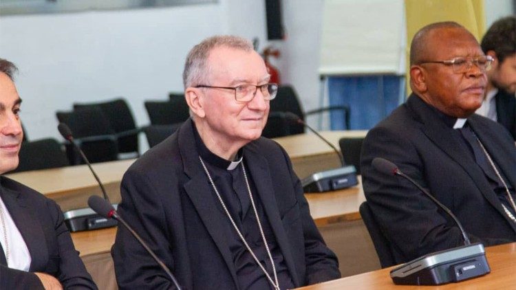 DRC and Catholic Church sign agreements as Cardinal Parolin visits