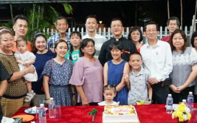Celebrating Fr James Chia’s 11th sacerdotal anniversary