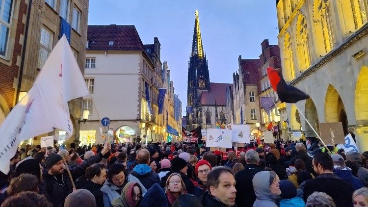 Caritas Münster stands up for democracy