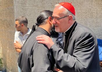 Cardinal Pizzaballa brings hope, solidarity and support into Gaza