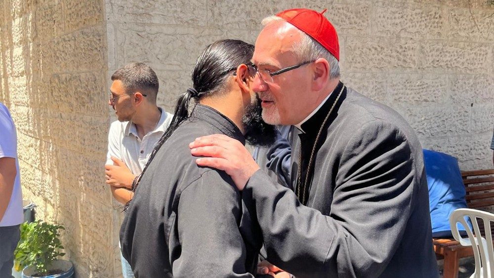 Cardinal Pizzaballa brings hope, solidarity and support into Gaza