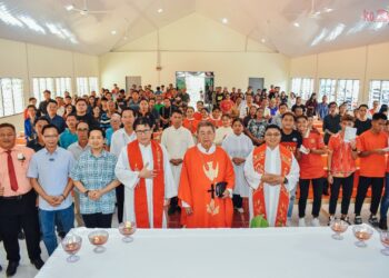 Pemberkatan Gereja St Petrus Faber, Lanas, Sook