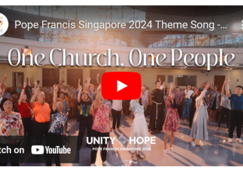 Papal Visit theme song released in Singapore