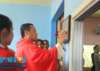 Chapel St Benedict Abbot, Wangkod Gontung diberkati