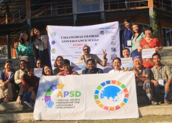 Civil society groups in Asia demand global action on debt crisis and climate finance