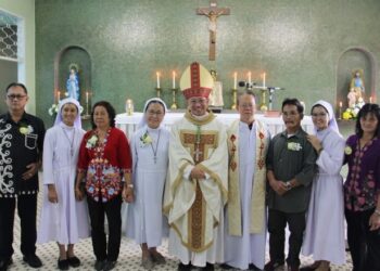 Two Novices made their First Profession into the SSFS congregation