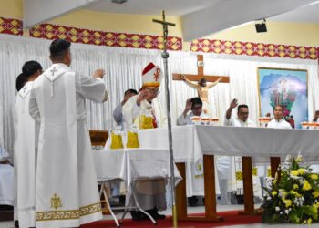 Misa Krisma Keuskupan Keningau 2025