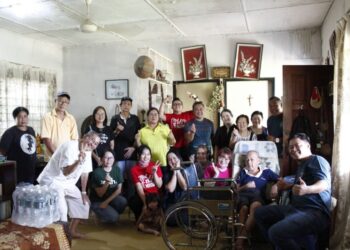 Caritas Katedral St Mary, Sandakan menjangkau orang tua, lemah dan miskin