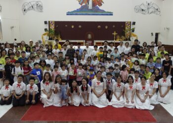 亞庇聖心座堂歡慶第二屆世界兒童日