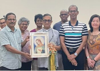 Penang diocese welcomes Flame of Love Movement