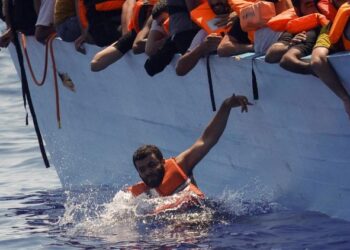 A woman dies and her child goes missing in yet another migrant boat tragedy