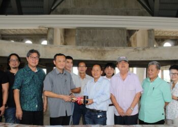 必打丹聖嘉琳. 拉布爾新堂建築地祝福禮重啟建堂計劃