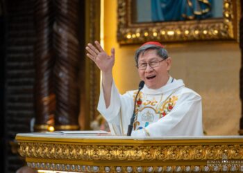 Cardinal Tagle urges faithful to bring new shrine into society’s ‘thorny’ places