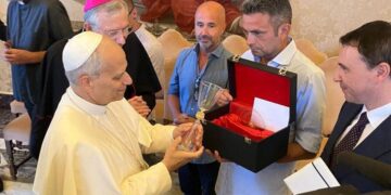 Pope Leo welcomes Venetian inmates on Jubilee pilgrimage