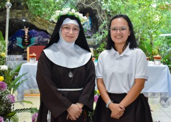 Poor Clare Sisters expands their community with another newly professed and an aspirant