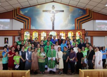 亞庇總教區職員與家庭成員禧年朝聖之旅