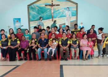 Lawatan Komiti Alkitab St Catherine ke Chapel St Simon, Pulau Penampang