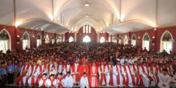 Children of Myanmar celebrate World Mission Sunday