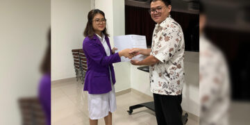 Capuchin-run university alumni fund scholarship for student from remote Indonesian border community