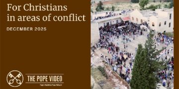 Pope’s December prayer intention: ‘For Christians in areas of conflict’