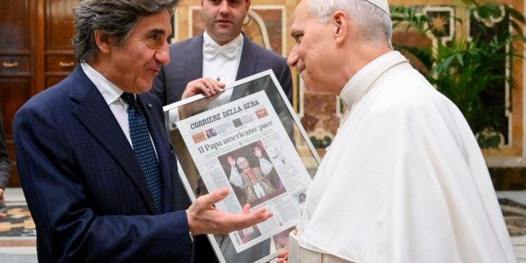 Pope: ‘Entrepreneurs and communicators must seek common good’