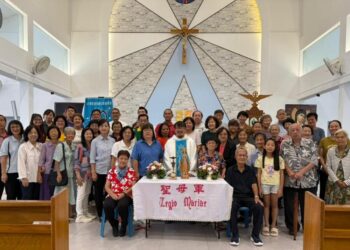 山打根聖瑪莉座堂華文聖母軍福傳之星慶祝三十週年紀念