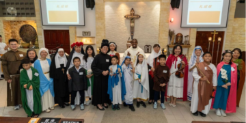 Holy Trinity Church holds Parade of Saints on All Saints Day