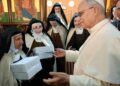 Pope Leo XIV visits Carmelite Sisters in Harissa, Lebanon
