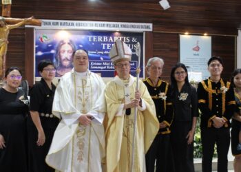 亞庇總教區聖嘉琳堂喜迎第四位新司鐸