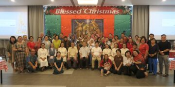 亞庇總教區天主教中心職員聖誕慶典