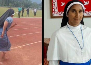Faith on the track: Kerala’s viral barefoot hurdling nun