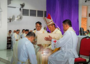 “Kasih karunia Tuhan yang menopang saya sehingga ditahbis menjadi paderi”