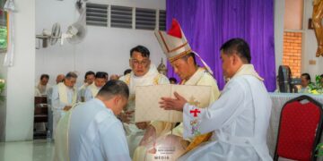 “Kasih karunia Tuhan yang menopang saya sehingga ditahbis menjadi paderi”