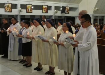 亞庇總教區於京那律聖奧思定堂 歡慶第二十節世界獻身生活日