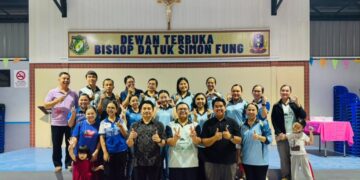 Perasmian Kumpulan Pelayanan Keluarga Kesihatan Tanda Pertumbuhan Pelayanan Di Paroki St Martin, Telupid