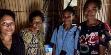 Papuan women carry mercy to remote homes