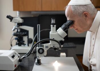 Pope Leo XIV visits the Vatican Observatory