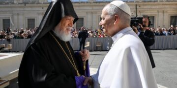 Pope Leo prays for peace in Lebanon and Middle East