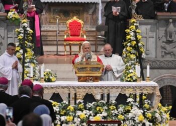 Pope in Pavia: St Augustine shows us ‘the need to turn inward’