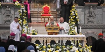 Pope in Pavia: St Augustine shows us ‘the need to turn inward’