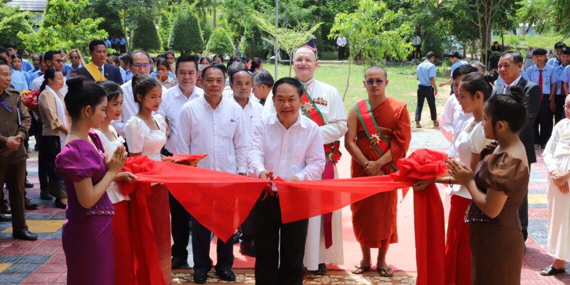 Buddhist school honoring Catholic bishop opens in Cambodia