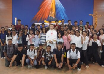 400 pelajar Sekolah Indonesia Kota Kinabalu merayakan Misa Paskah