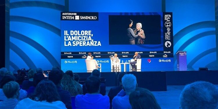 ‘Sisters in sorrow’ offer a testimony of friendship and hope at Rimini Meeting