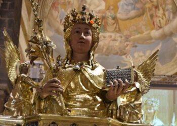 Cardinal Parolin in Sicily: Saint Agatha’s witness still speaks to the Church