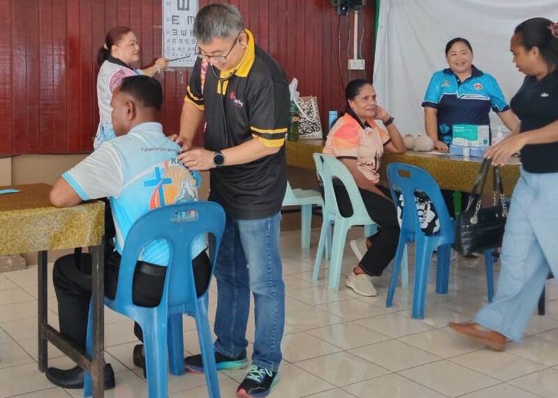 Gereja hulur kasih melalui Program Saringan Kesihatan Asas Untuk Komuniti Migran