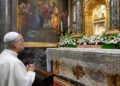 Pope celebrates Our Lady of Good Counsel with an appeal to cultivate peace