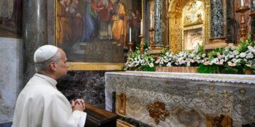 Pope celebrates Our Lady of Good Counsel with an appeal to cultivate peace